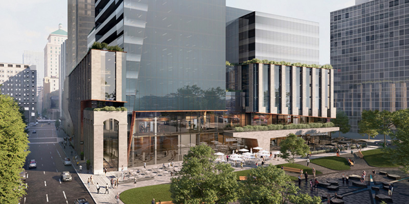 Installation de couverture cellulaire pour le 700 rue St-Jacques édifice commercial et à condos