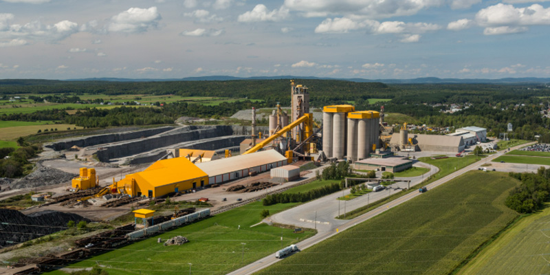 reception cellulaire puissante et fiable usine de Ciment Quebec